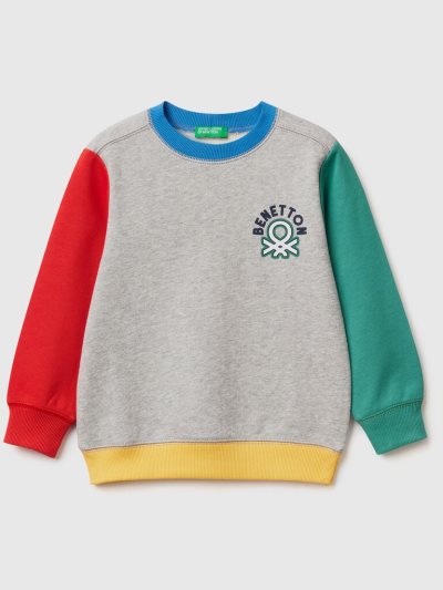 Kids' Benetton 100% Organic Cotton Sweatshirt Multi-color | NZ948707