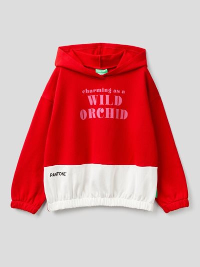 Kids' Benetton Benettonxpantone™ Hoodie Red | NZ230995