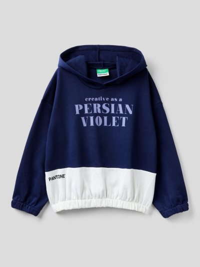 Kids' Benetton Benettonxpantone™ Hoodie Dark Blue | NZ635013