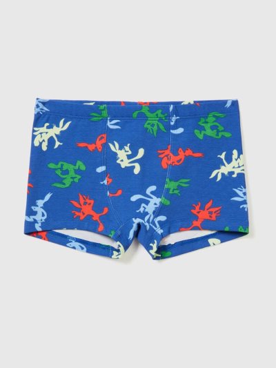 Kids' Benetton Bugs Bunny Boxers Bright Blue | NZ284011