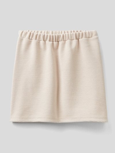 Kids' Benetton Cotton Blend Lurex Skirts Creamy White | NZ977021