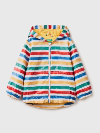 Kids' Benetton Light Hood Jackets Multi-color | NZ283716