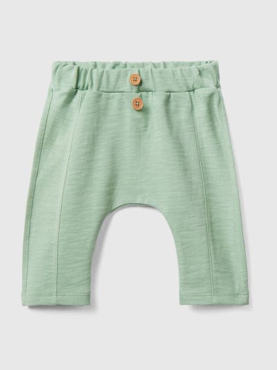 Kids' Benetton Lightweight Sweatpants Light Green | NZ290482