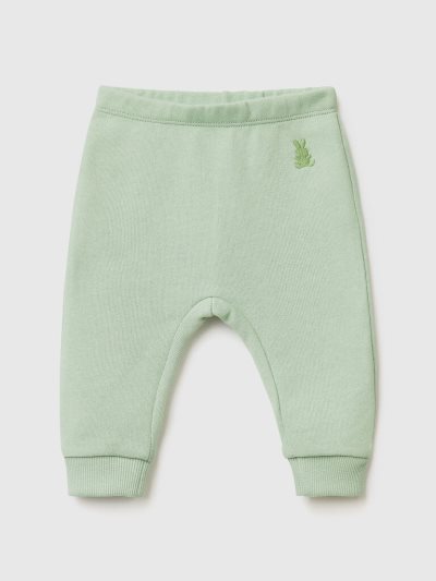 Kids' Benetton Organic Cotton Sweatpants Light Green | NZ108388