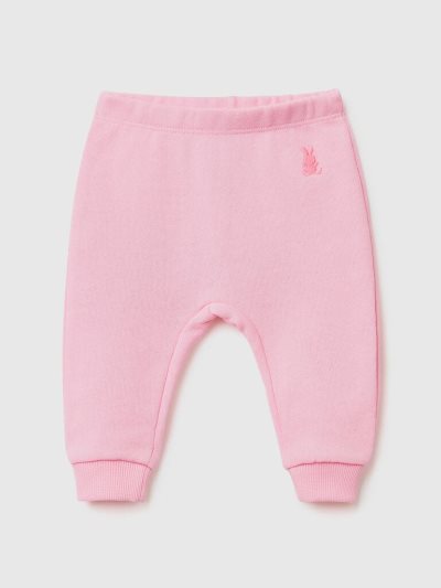 Kids' Benetton Organic Cotton Sweatpants Pink | NZ987284