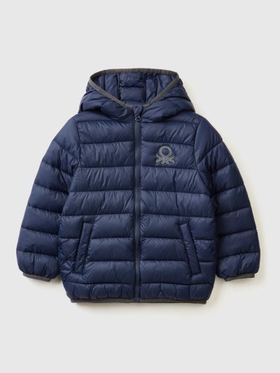 Kids' Benetton Rain Defender Nylon Light Jackets Dark Blue | NZ303835