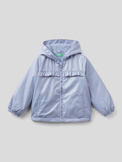 Kids' Benetton Rouches Light Jackets Lilac | NZ133060