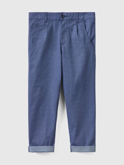 Kids' Benetton Slouchy Fit Trousers Blue | NZ092302