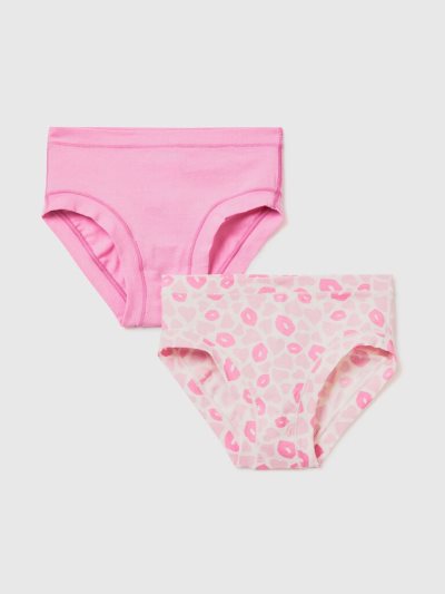 Kids' Benetton Super Stretch Organic Cotton Briefs Multi-color | NZ840364