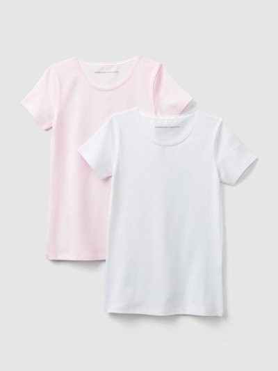 Kids' Benetton Twos Stretch Cotton T Shirts Multi-color | NZ887217