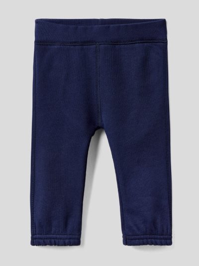 Kids' Benetton Warm Embroidery Sweatpants Dark Blue | NZ358930
