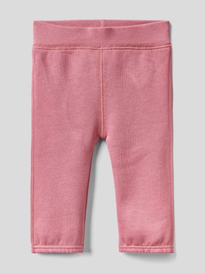 Kids' Benetton Warm Embroidery Sweatpants Dark Mauve | NZ371215