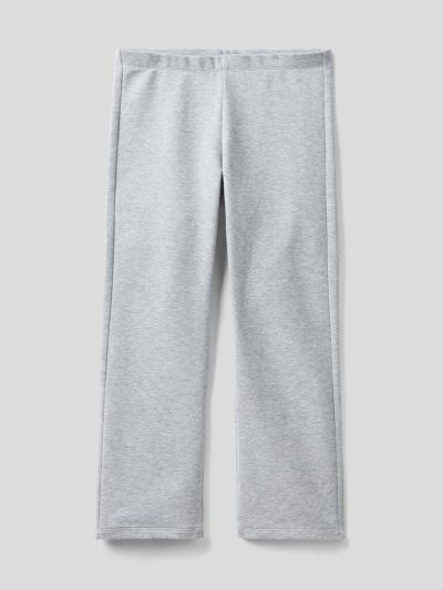 Kids' Benetton Warm Sweat Leggings Grey | NZ486021