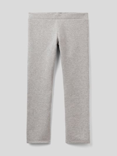 Kids' Benetton Warm Sweat Leggings Grey | NZ991839