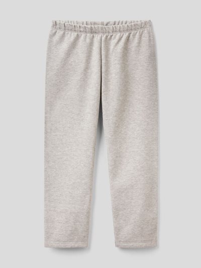 Kids' Benetton Warm Sweat Leggings Light Grey | NZ523223