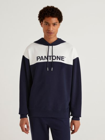 Men's Benetton Benettonxpantone™ Hoodie Dark Blue | NZ219123