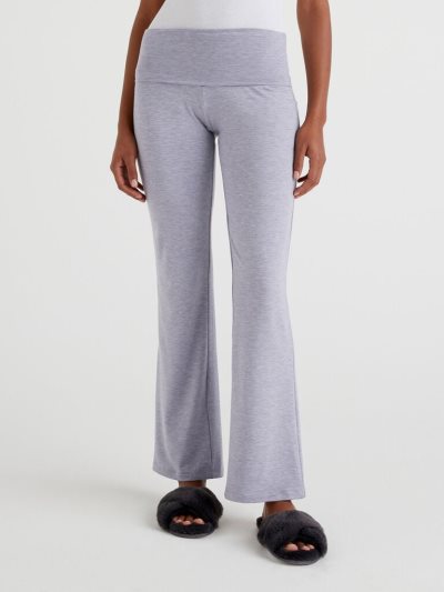 Women's Benetton Extra Comfort Trousers Grey | NZ387836