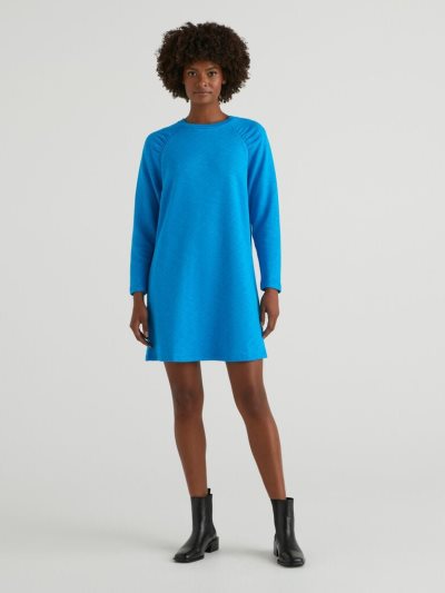 Women's Benetton Short Dress Dress Turquoise | NZ923724